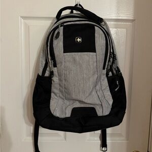 SWISSGEAR 5505 Laptop Backpack - Special Edition - Light Gray Heather/Black